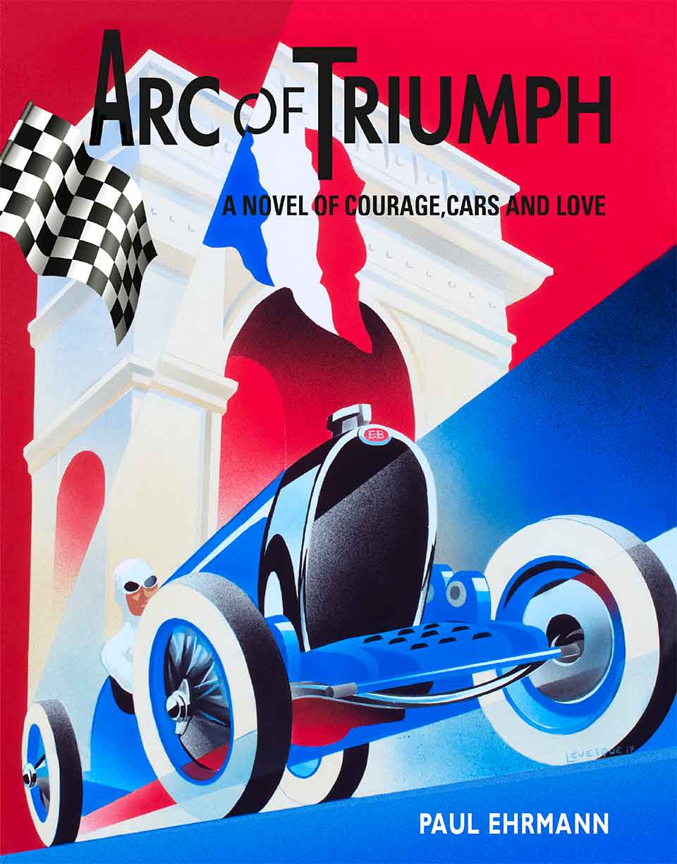 arc of triumph - by paul ehrmann - book cover artwork